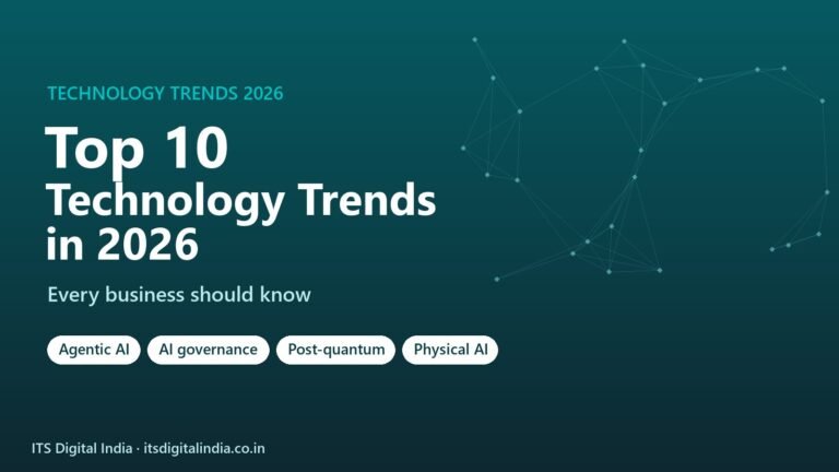 Top 10 technology trends 2026 every business should know: agentic AI, AI governance, post-quantum security and physical AI